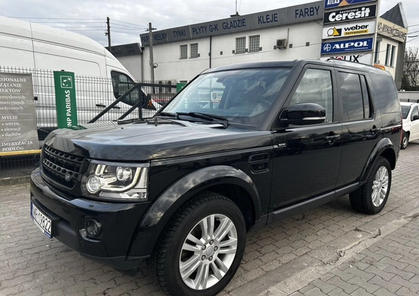 Land Rover Discovery cena 114900 przebieg: 127498, rok produkcji 2015 z Warszawa małe 326